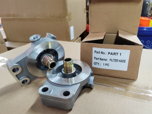 Fuel Filter Head 196-8220 1R0751 For Excavator E320B E320C