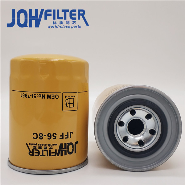 JFF56-8 ME035393 Excavator Fuel Filter 5I7951/2 ME015254 For HD820 E200B